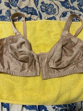 George Nude Satin-Look Full Coverage Bra